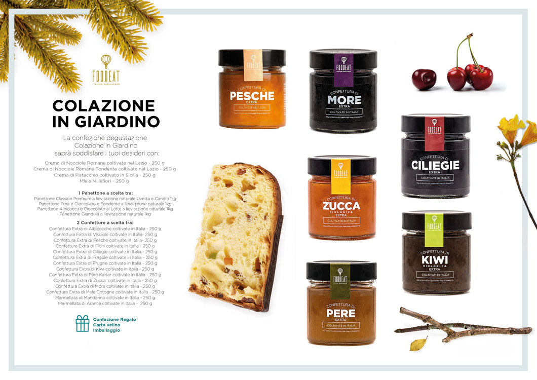 Box - Colazione in giardino