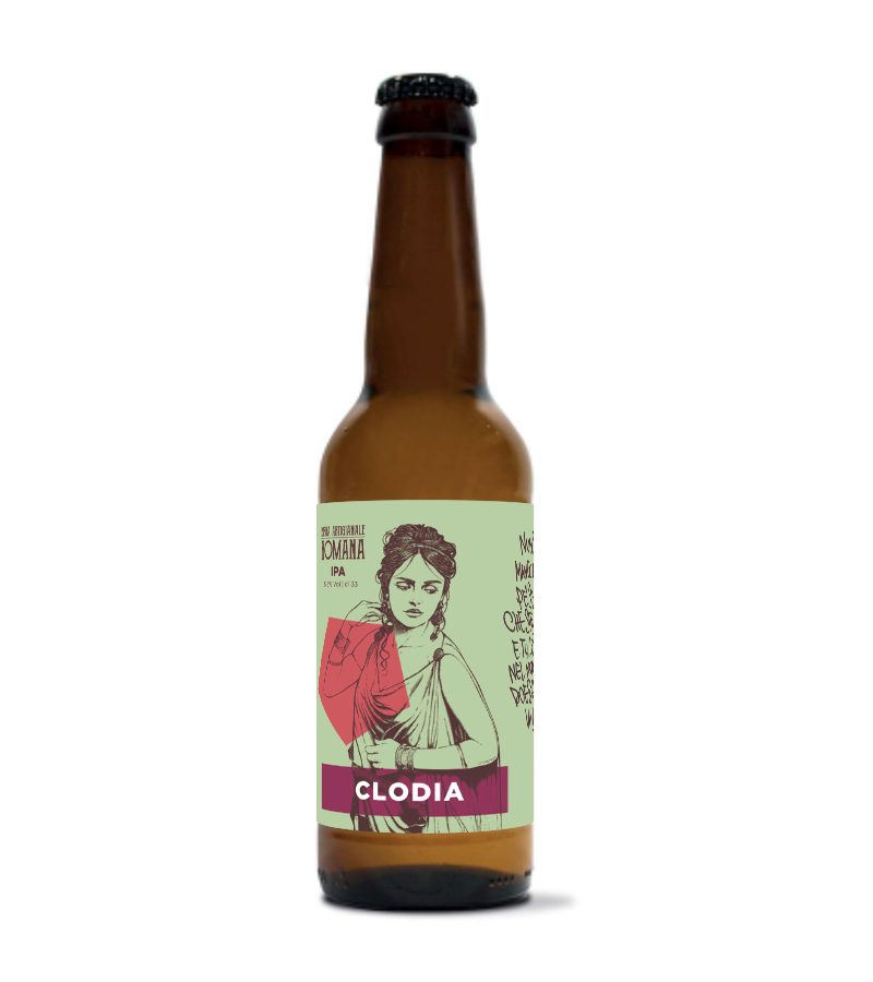 Birra Artigianale Romana CLODIA (IPA) 33cl